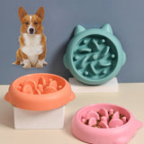 Slow Feeder Dog & Cat Bowl Anti-Choking Design