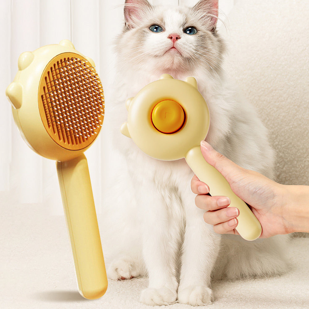 Magic Massage Grooming Comb for Cats &amp; Dogs – Hair Removal &amp; Deep Clean Brush