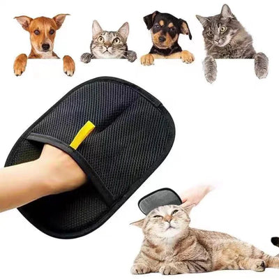 🐾 Pet Hair Cleaning & Collection Gloves  Double-Sided Multi-Functional Grooming Tool