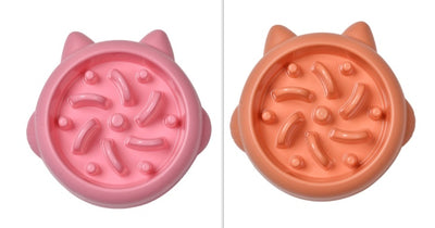 Slow Feeder Dog & Cat Bowl  Anti-Choking Design